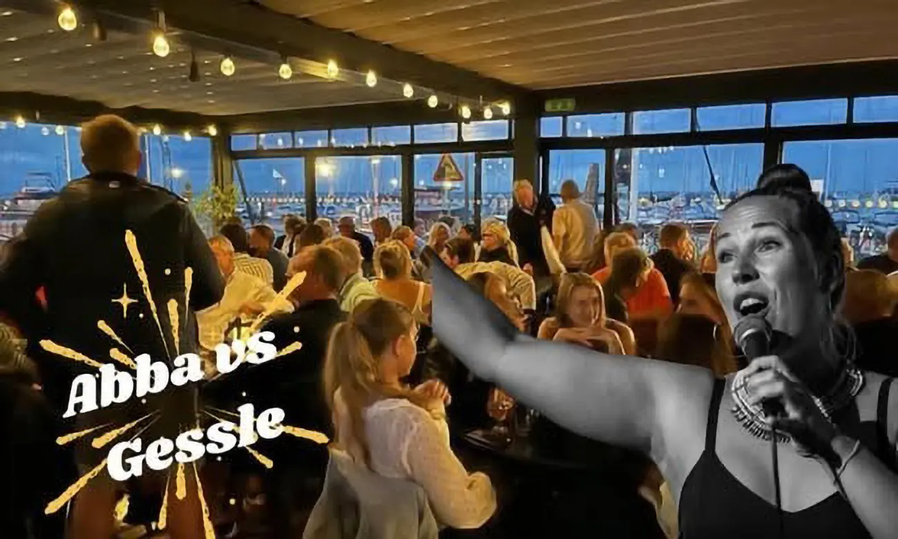 Allsång med Cecilia Stalin på J.Persson.