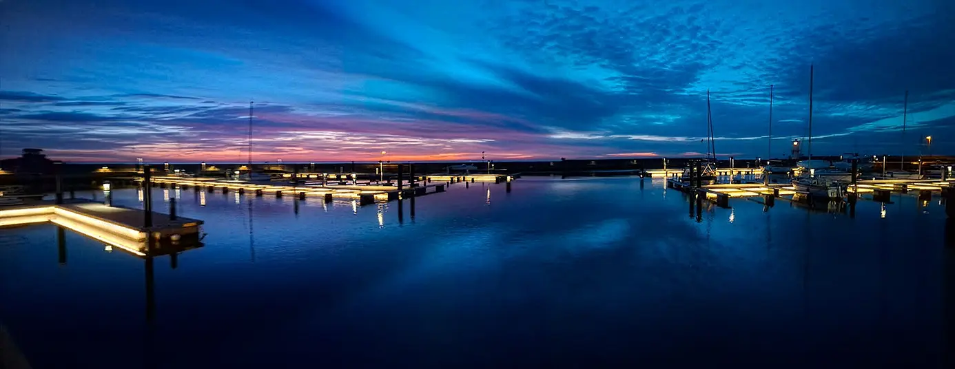 Magnus Henriksson tog den här bilden för att locka frun att följa med i husbilen till Skanör en annan gång.