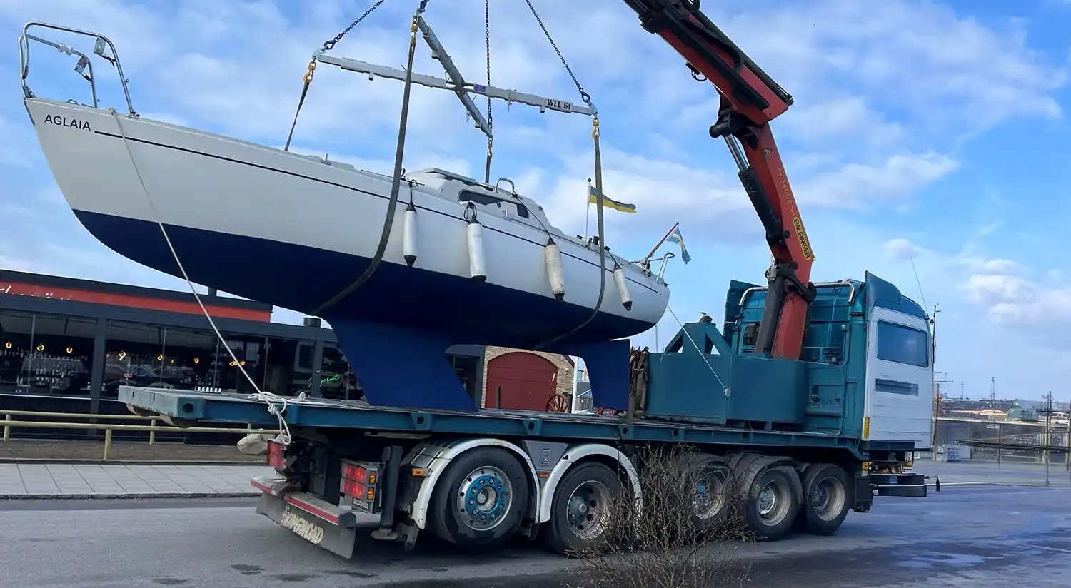 Sjösättning 29 april