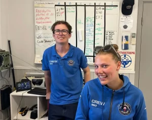 Maja Björnsson bytte av Viktor Liese och hoppas på en rekordhelg.