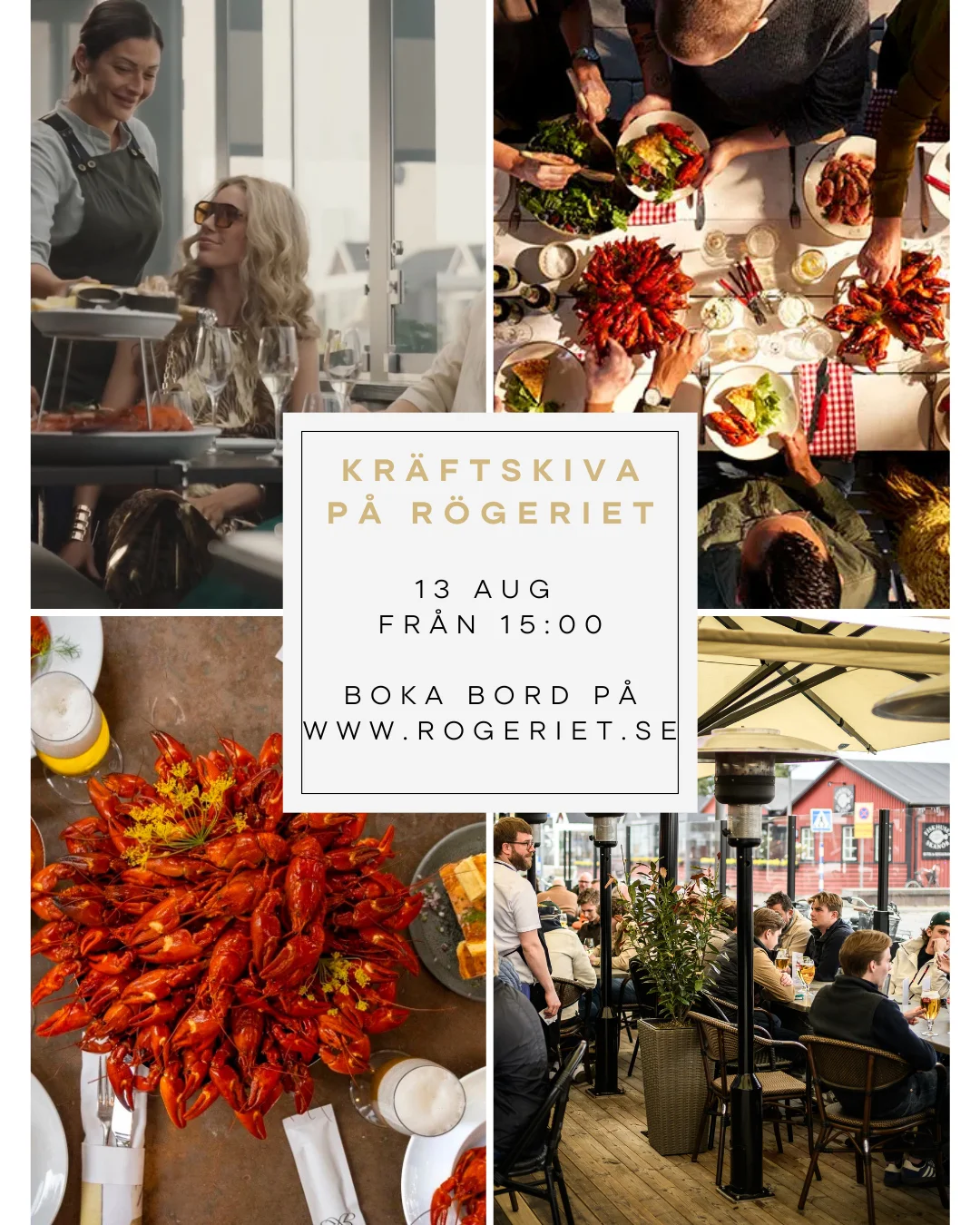 Kräftskiva på Rögeriet
